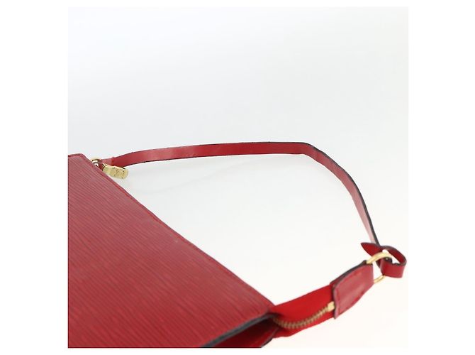 LOUIS VUITTON Pochette Accessori Epi Rossa M52947 LV Auth LNZ958 Rosso - vista 8