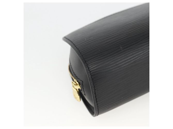 LOUIS VUITTON Pochette Dauphine PM Epi Nera M48442 LV Auth bs34183 Nero - vista 14