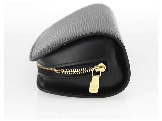 LOUIS VUITTON Pochette Dauphine PM Epi Nera M48442 LV Auth bs34183 Nero - vista 3