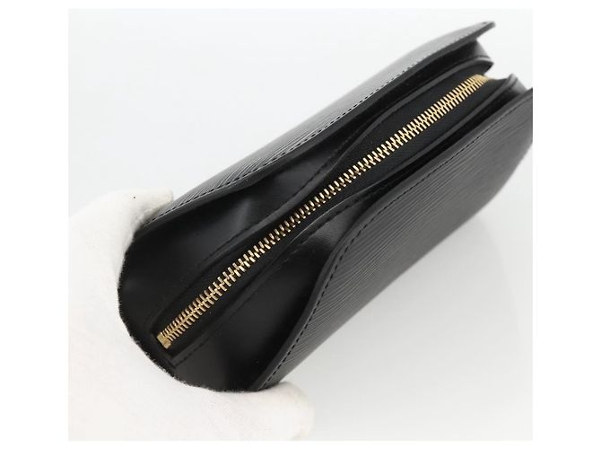 LOUIS VUITTON Pochette Dauphine PM Epi Nera M48442 LV Auth bs34183 Nero - vista 5