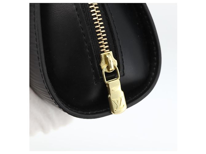 LOUIS VUITTON Pochette Dauphine PM Epi Nera M48442 LV Auth bs34183 Nero - vista 8