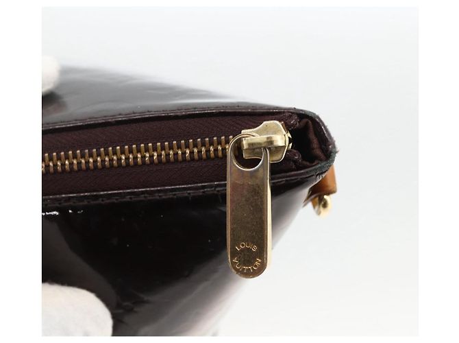 LOUIS VUITTON Sac Tote Bellevue GM Monogram Vernis Amarante M93589 Auth BSZ599 Bordeaux - vue 10