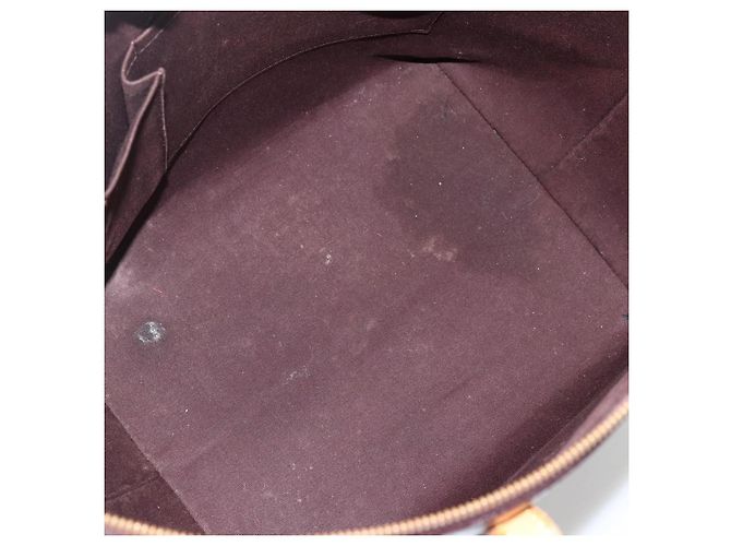 LOUIS VUITTON Sac Tote Bellevue GM Monogram Vernis Amarante M93589 Auth BSZ599 Bordeaux - vue 11