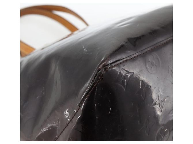 LOUIS VUITTON Sac Tote Bellevue GM Monogram Vernis Amarante M93589 Auth BSZ599 Bordeaux - vue 14