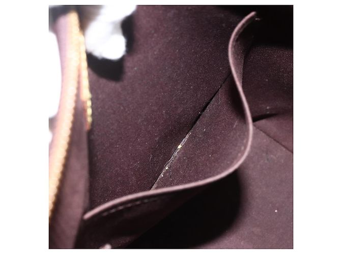 LOUIS VUITTON Sac Tote Bellevue GM Monogram Vernis Amarante M93589 Auth BSZ599 Bordeaux - vue 21