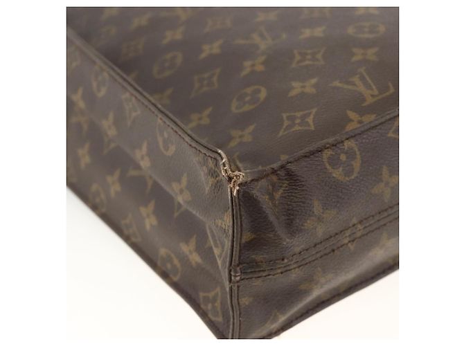 LOUIS VUITTON Borsa Sac Plat Monogram M51140 LV Auth gh1978 Monogramma - vista 16