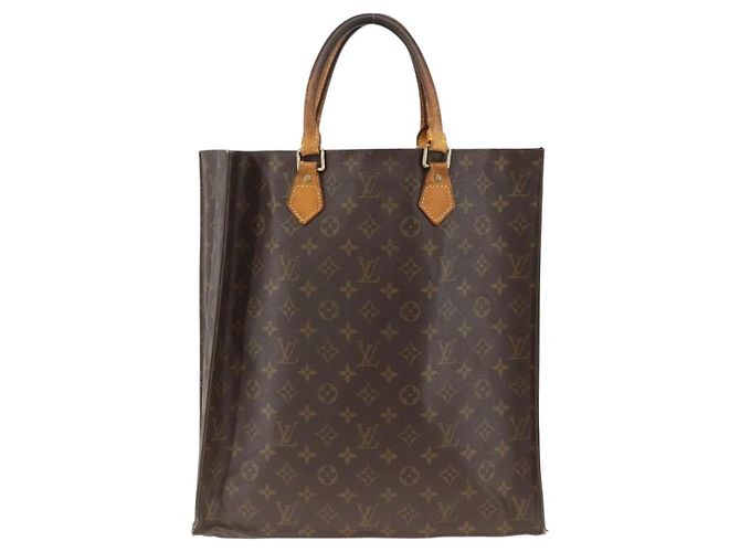 LOUIS VUITTON Borsa Sac Plat Monogram M51140 LV Auth gh1978 Monogramma - vista 2