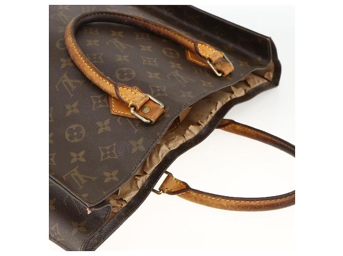 LOUIS VUITTON Borsa Sac Plat Monogram M51140 LV Auth gh1978 Monogramma - vista 6