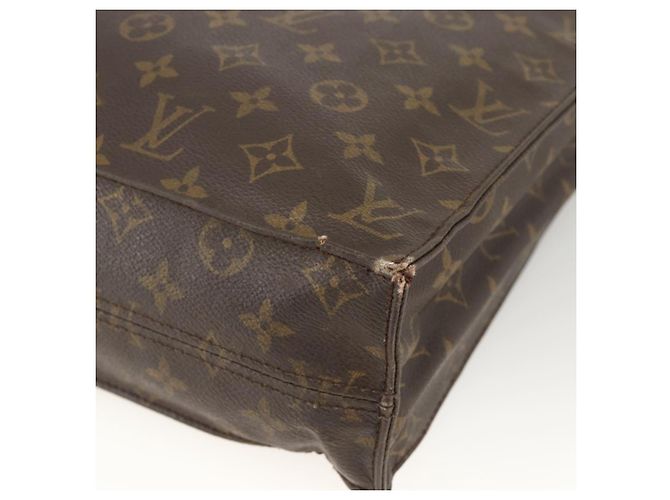 LOUIS VUITTON Borsa Sac Plat Monogram M51140 LV Auth gh1978 Monogramma - vista 9