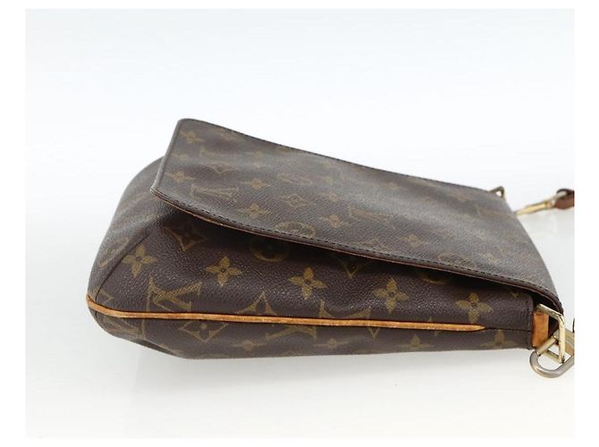 LOUIS VUITTON Bolsa de Ombro Longa Monogram Musette Salsa M51387 LV Auth AMZ347 Monograma - vista 4