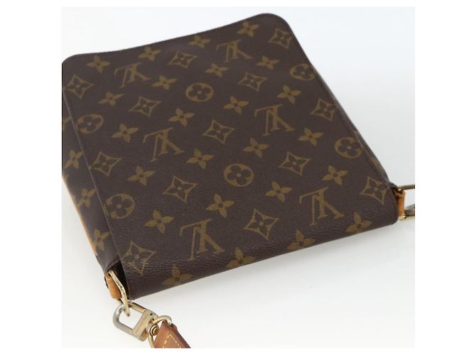 LOUIS VUITTON Bolsa de Ombro Longa Monogram Musette Salsa M51387 LV Auth AMZ347 Monograma - vista 6