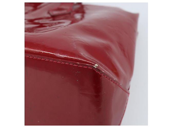 LOUIS VUITTON Monogram Vernis Wilshire PM Tasche Pomme D'amour M93642 Auth BA11677 Rot - Ansicht 15