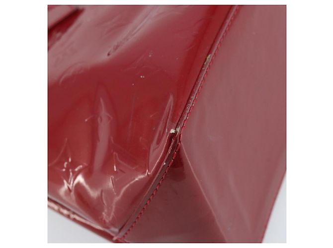LOUIS VUITTON Monogram Vernis Wilshire PM Tasche Pomme D'amour M93642 Auth BA11677 Rot - Ansicht 16