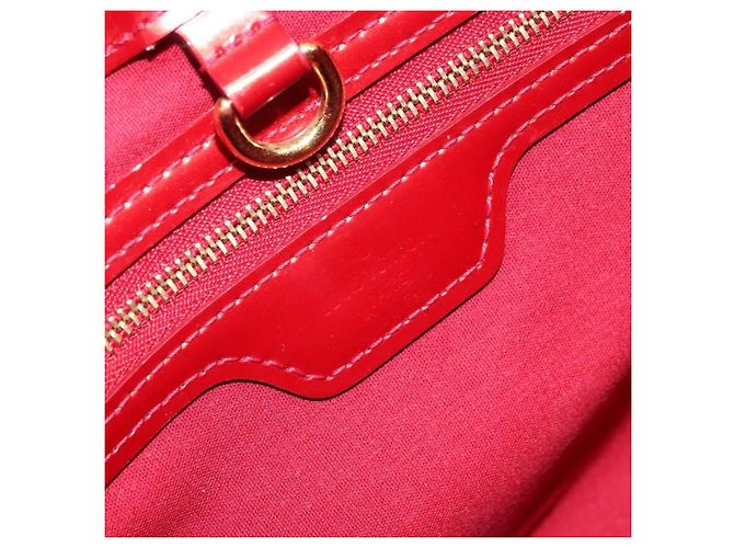 LOUIS VUITTON Monogram Vernis Wilshire PM Tasche Pomme D'amour M93642 Auth BA11677 Rot - Ansicht 18
