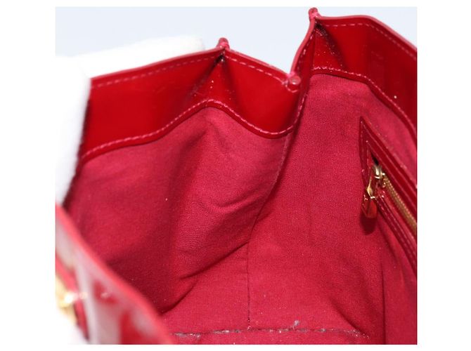 LOUIS VUITTON Monogram Vernis Wilshire PM Tasche Pomme D'amour M93642 Auth BA11677 Rot - Ansicht 20