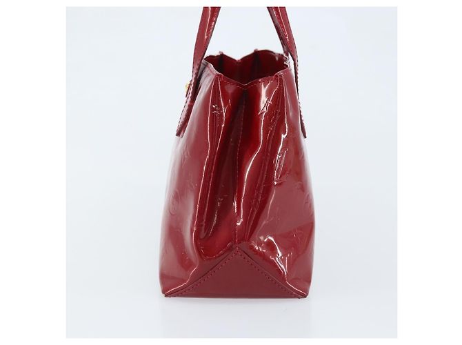 LOUIS VUITTON Monogram Vernis Wilshire PM Tasche Pomme D'amour M93642 Auth BA11677 Rot - Ansicht 4