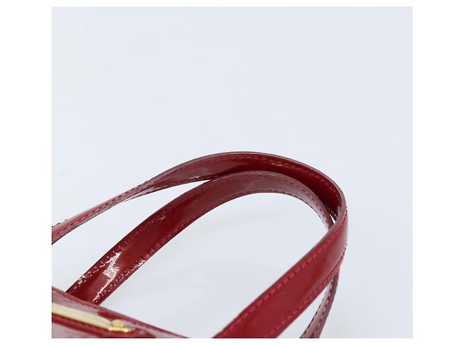 LOUIS VUITTON Monogram Vernis Wilshire PM Tasche Pomme D'amour M93642 Auth BA11677 Rot - Ansicht 8