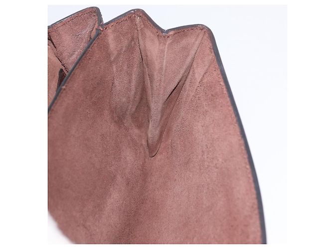 VALENTINO Borsa a Spalla con Catena Pelle Marrone Oro Auth ka3408A D'oro - vista 21