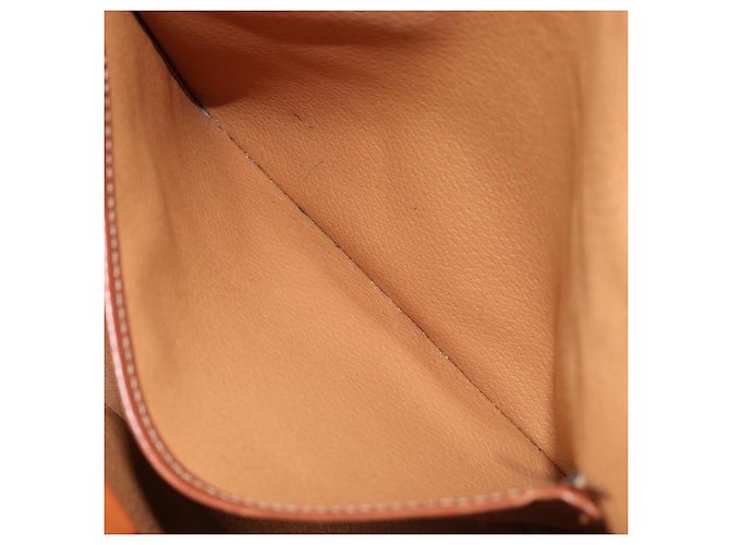 Céline Borsa tote in tela Macadam CELINE in pelle PVC marrone oro Auth bs34007 D'oro - vista 23