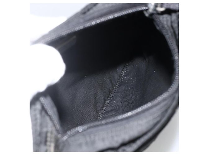 Borsa a Spalla PRADA Nylon Nero Argento Autentica ep13949 - vista 11