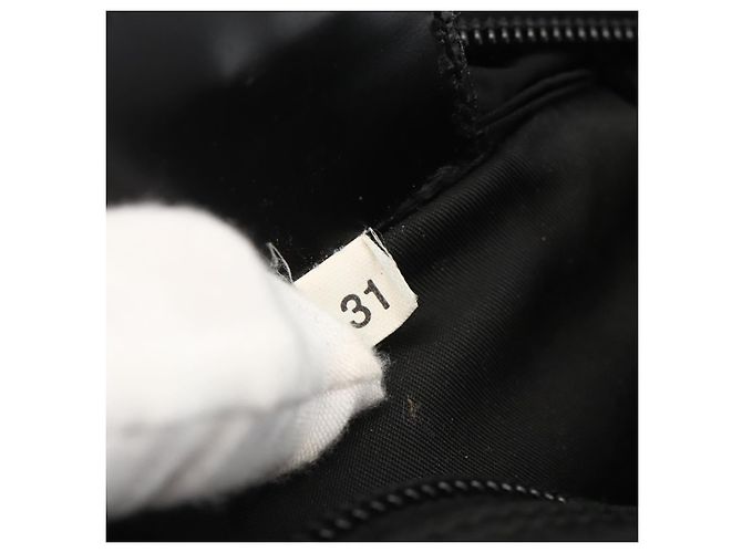 Borsa a Spalla PRADA Nylon Nero Argento Autentica ep13949 - vista 12