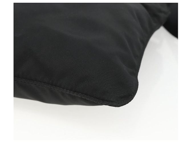 Borsa a Spalla PRADA Nylon Nero Argento Autentica ep13949 - vista 14