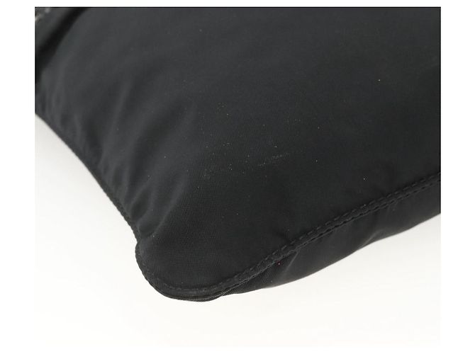 Borsa a Spalla PRADA Nylon Nero Argento Autentica ep13949 - vista 15