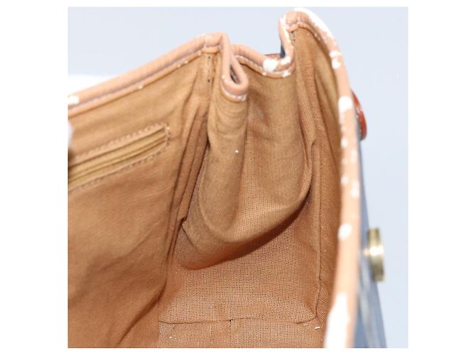 Borsa a mano Burberrys Nova Check PVC 2 vie Blu Oro Auth ARZ085 D'oro - vista 20