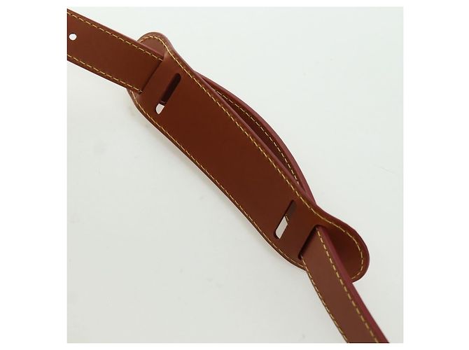 LOUIS VUITTON Borsa Keepall Bandoulière 55 Catgram Pelle M52951 LV Auth 156736SM Marrone - vista 18