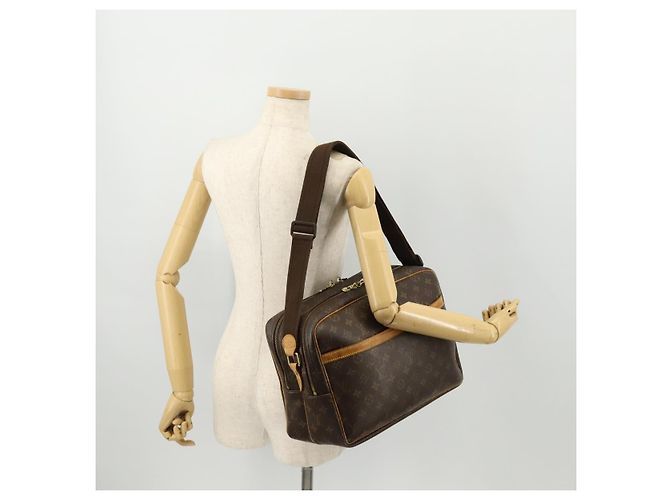 LOUIS VUITTON Borsa a Spalla Reporter GM Monogram M45252 LV Auth 173126 Monogramma - vista 22