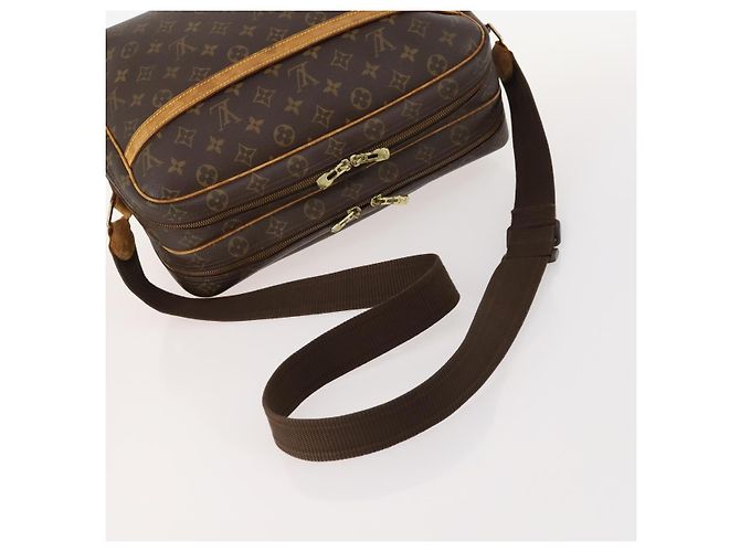 LOUIS VUITTON Borsa a Spalla Reporter GM Monogram M45252 LV Auth 173126 Monogramma - vista 7