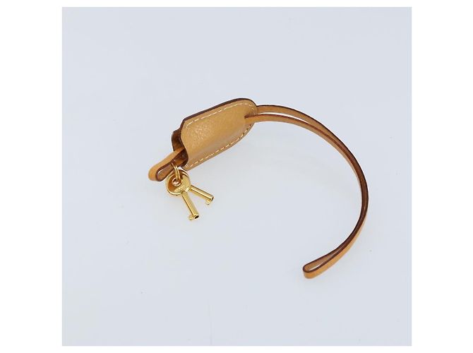 Borsa a mano GUCCI in pelle 2 in 1 beige oro Auth 173886 D'oro - vista 12