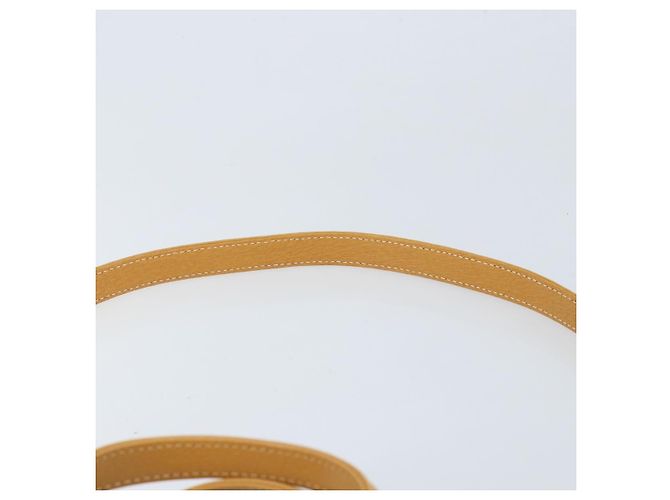 Borsa a mano GUCCI in pelle 2 in 1 beige oro Auth 173886 D'oro - vista 15