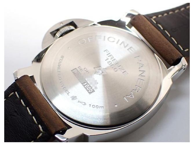 PANERAI Luminor Base Logo Weiß PAM00630 R-Serie '15 Herren Silber - Ansicht 11