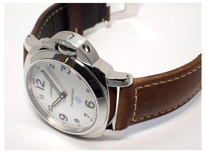 PANERAI Luminor Base Logo Weiß PAM00630 R-Serie '15 Herren Silber - Ansicht 13