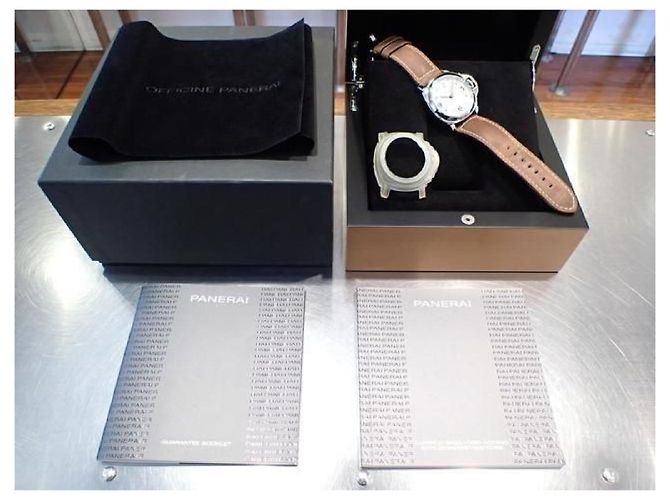 PANERAI Luminor Base Logo Weiß PAM00630 R-Serie '15 Herren Silber - Ansicht 14