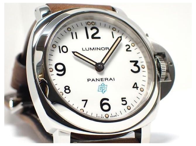 PANERAI Luminor Base Logo Weiß PAM00630 R-Serie '15 Herren Silber - Ansicht 2