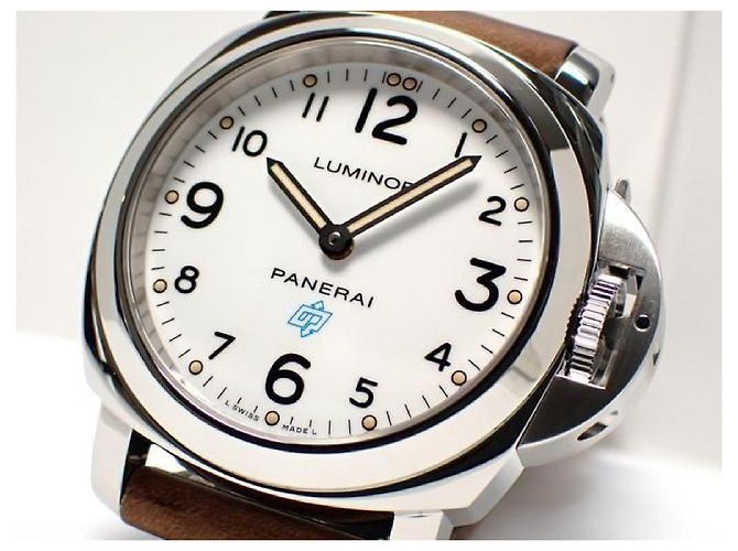 PANERAI Luminor Base Logo Weiß PAM00630 R-Serie '15 Herren Silber - Ansicht 3
