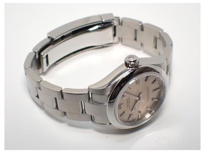 ROLEX Oyster PERPETUAL 28 rosa '21 276200 Uomo Argento - vista 10