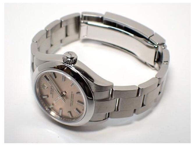 ROLEX Oyster PERPETUAL 28 rosa '21 276200 Uomo Argento - vista 11