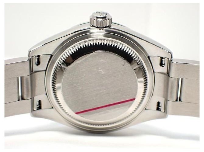 ROLEX Oyster PERPETUAL 28 rosa '21 276200 Uomo Argento - vista 8