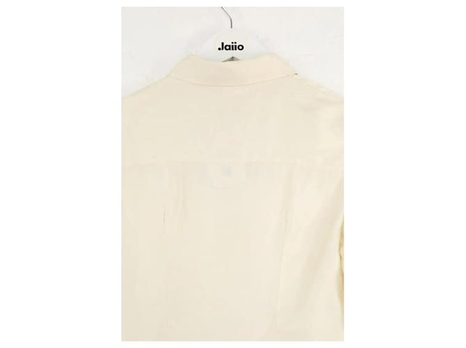 Etiquette Prada Ecru-Hemd Roh - Ansicht 4