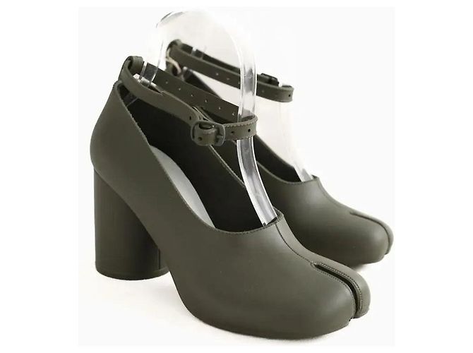 Maison Martin Margiela Tacchi kaki Cachi - vista 3