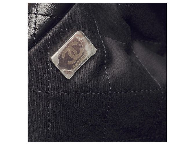 Borsa CHANEL Chanel 22 in Pelle Nera - 103377 Nero - vista 7