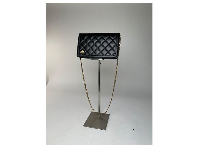 Vintage Givenchy 4G Ledertasche Schwarz - Ansicht 15