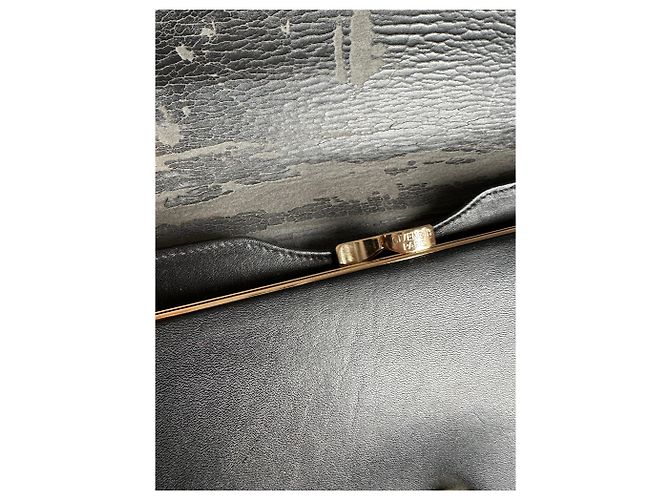 Vintage Givenchy 4G Ledertasche Schwarz - Ansicht 7