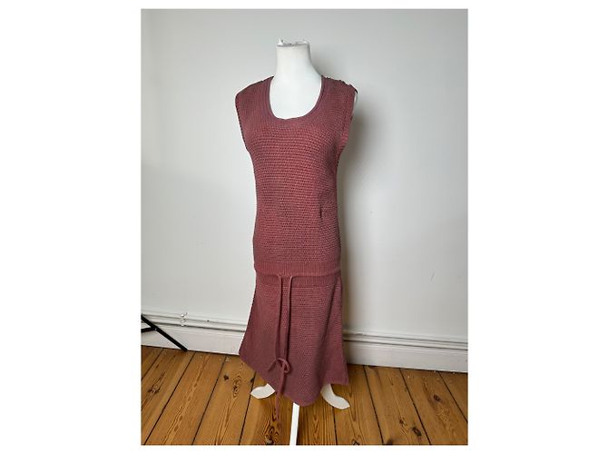 Chloé Vintage Chloe Leinwandkleid Lila XS - Ansicht 3