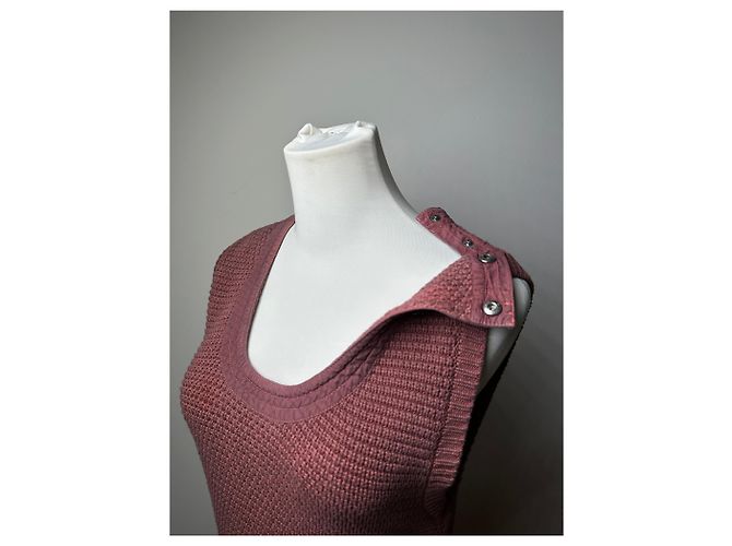 Chloé Vintage Chloe Leinwandkleid Lila XS - Ansicht 4