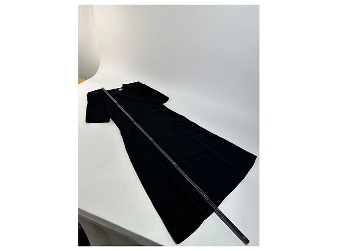 Vintage Givenchy Wollkleid Schwarz - Ansicht 4