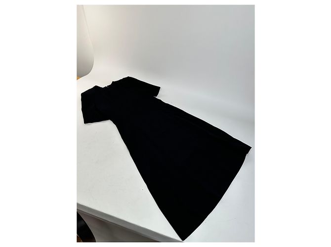 Vintage Givenchy Wollkleid Schwarz - Ansicht 6